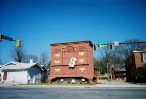 A house that looks like a dresser